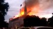 Rīgas pils ugunsgrēks - Riga castle on fire