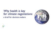 Why Health is Key for Climate Negotiations