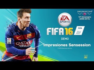 FIFA 16 Demo Impresiones Sensession