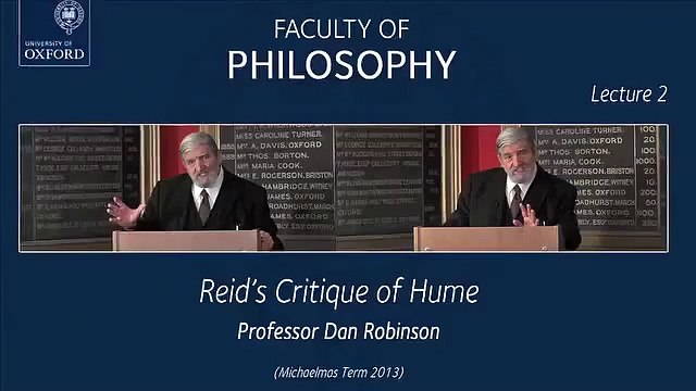 Thomas Reid's Common Sense Realism