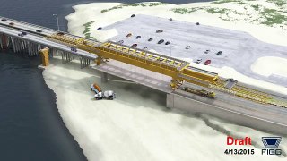Lesner Bridge Construction Sequence Animation