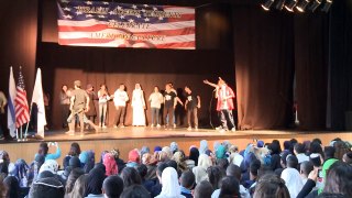 Flash Mob Dance with Arab and Jewish Israeli Students