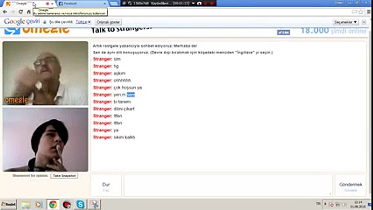 İlginç Omegle Olayı :D