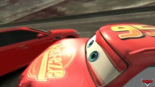 BMW M5 VS Lightning McQueen heavenly road Disney pixar car by onegamesplus