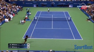 Serena Williams vs Venus Williams || US Open 2015 |HD|