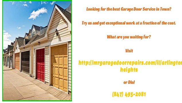 Arlington Heights, IL Garage Door Repair Experts