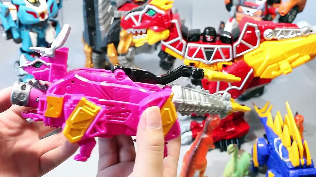 또봇 다이노포스 파워레인저 다이노포스 공룡모형 또봇 장난감 수전전대 쿄류쟈 티라노킹 Toys Zyuden Sentai Kyoryuger power rangers