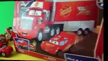 Disney Cars Toy Mega Bloks Lightning McQueen Mack Truck and Lego Duplo Mater Frank Tractor