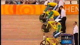 Olympic games 2004- team sprint final 3° 4°