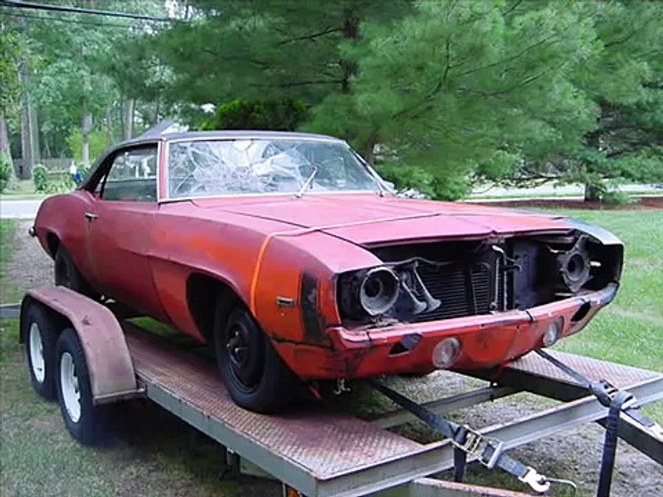 Abandoned 1969 Camaros and the start of a dream . . . . .