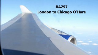 British Airways B747 landing at Chicago O'Hare (ORD/KORD)