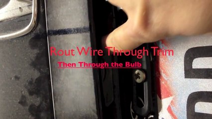 How to install a backup camera