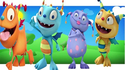 Henry Hugglemonster Cartoon Finger Family Rhymes | Finger Family Nursery Rhymes for Childr
