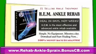 How to Heal a Sprained Ankle Fast - Ankle Sprain Rehab in Days