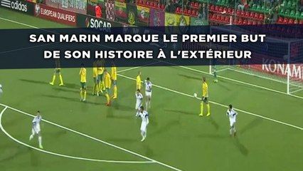 San Marin marque le premier but de son histoire à l'extérieur