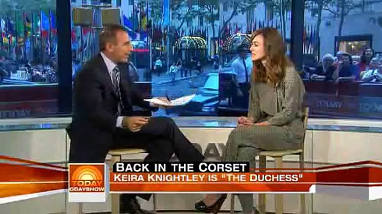Keira Knightley at "Today Show"