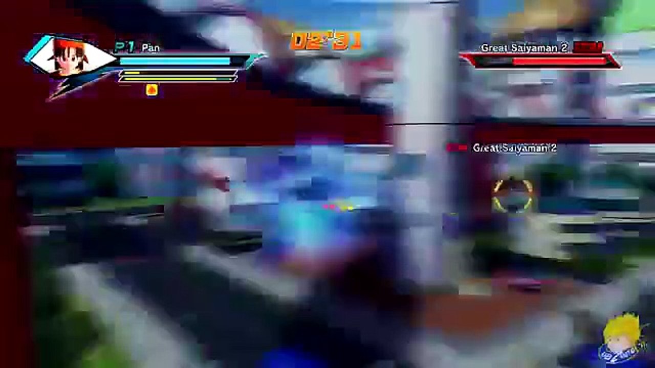 Dragon Ball Xenoverse (PS4) : Pan [DLC] Vs Great Saiyaman 2【60FPS 1080P】