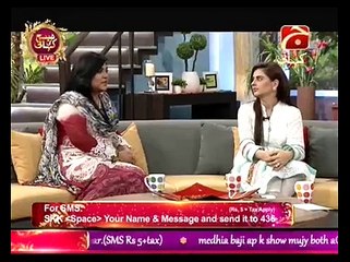 Subh Ki Kahani With Madeha Naqvi on Geo Kahani Part 6 - 9th September 2015