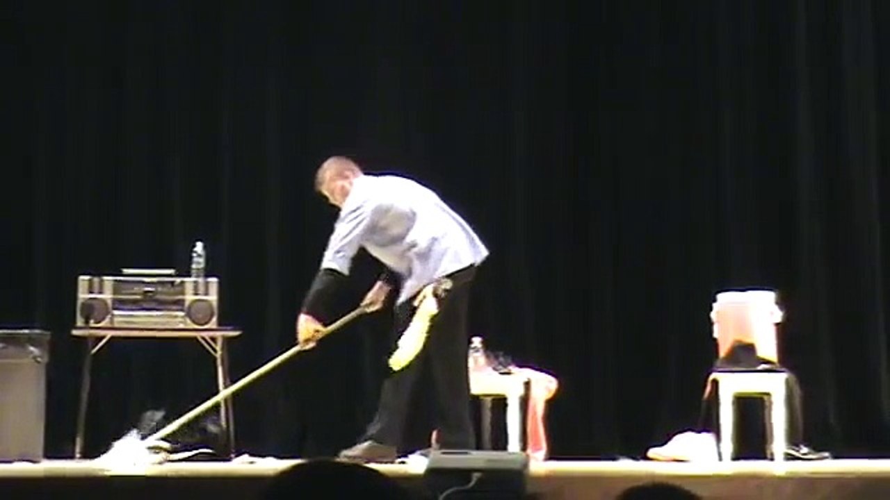 Spencer Vance wins high school talent show