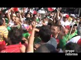 Festejan mexicanos triunfo de Selección en la Copa de Oro
