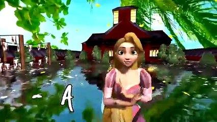 [Kids Songs] Rapunzel Elsa Frozen ABC Song with Anna [Frozen]