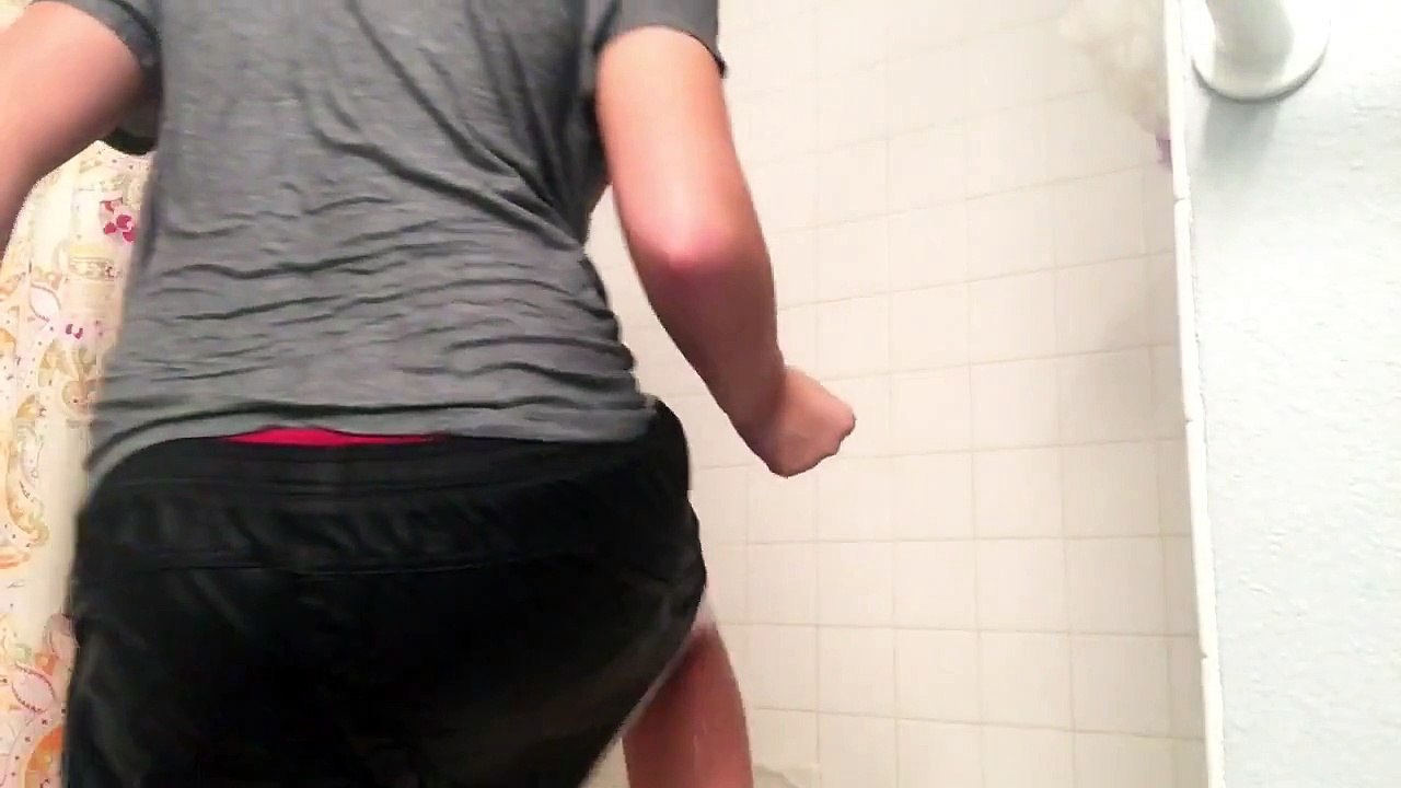 Dancing in the shower