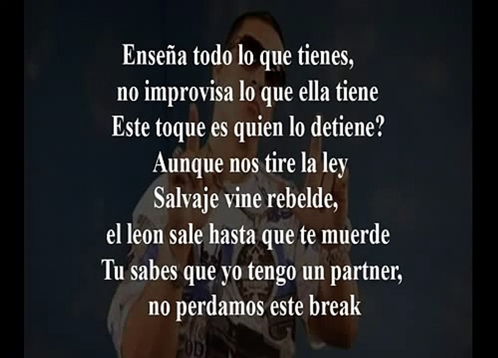 daddy yankee impacto lyrics