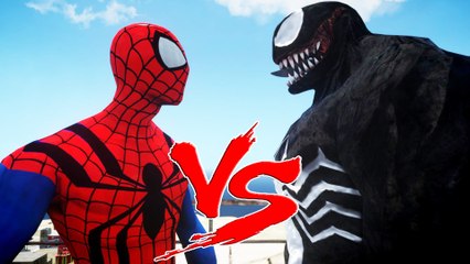 SPIDERMAN VS VENOM (FIGHT) - SENSATIONAL SPIDER-MAN