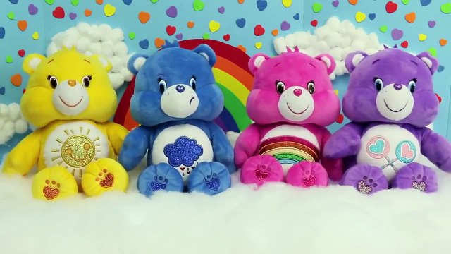 Care Bears Sing A Longs NEW 2015 Toys Sunshine Bear Cheer Bear DisneyCarToys Toy Fair Promo