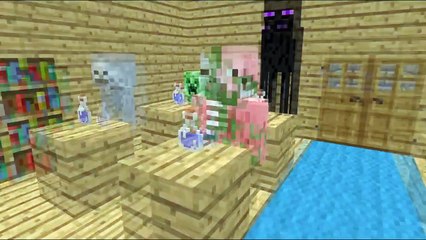 Monster School  Alchemy   Minecraft Animation