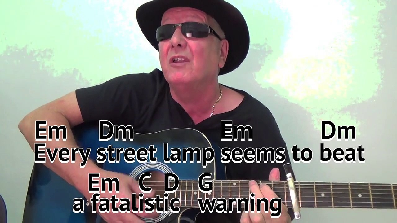 Memory - Cats - Acoustic cover with on-screen chords and lyrics