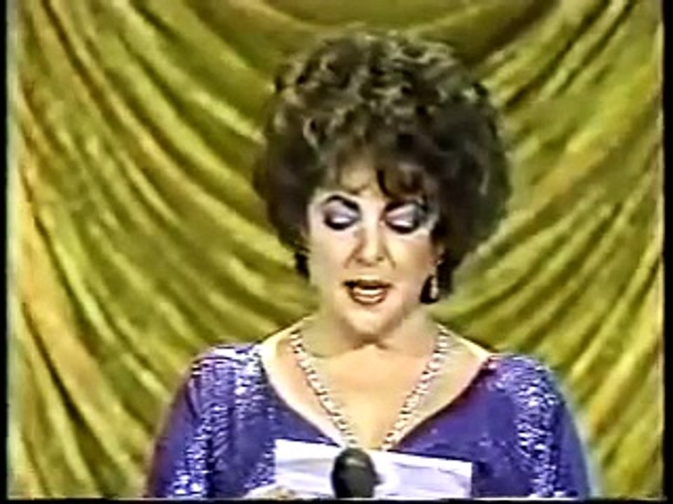 Dame Elizabeth Taylor, Award Presenter