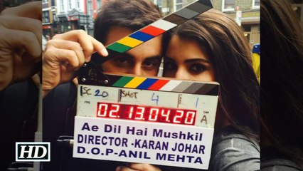 Ae Dil Hai Mushkil Anushka Aishwarya and Ranbir First Look