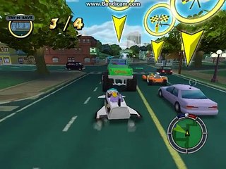 Donut mod 3.0.1 Les simpson hit and run niveau 2 avec bart simpson