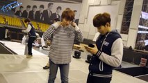 SS5 Seoul Behind The Scenes - Ice Cream Practice (Sungmin, Ryeowook, Siwon, Kangin)