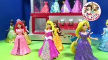New Magiclip CLAW Machine Disney Princess dresses Ariel Aurora Rapunzel Fashions