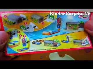 "Kinder Surprise Eggs" - "Cars 2", "Monsters University", "Mickey Mouse" - "episodes"..!