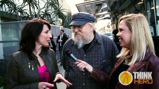 Game Of Thrones Author George R.R. Martin Interview @ A Taste Of Westeros Food Truck Day #5