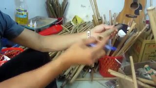 Làm sáo tại nhà handmade