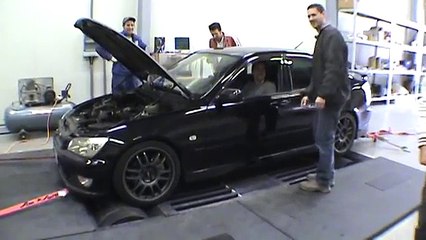 Lexus IS200 Turbo dynorun - Boergy