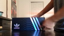 Unboxing Adidas zx flux xeno, size 8.