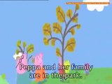 Peppa Pig Cartoon English Episodes Flying a Kite with subtitle