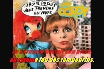 KARAOKE ANNIE CORDY   La bêbéte CREE PAR ESPACE KARAOKE