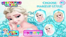 Elsa Wedding Makeup School ♥ Frozen Elsa Make Up Tutorial ♥ Elsa Makeup School Game