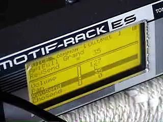 Yamaha Motif Rack Es demonstration Performance mode