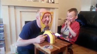 Pie Face New Wholesome Family Game | Ben & Bujit Toy Collection | DailyMotion