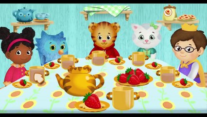 Daniel Tiger's Neighborhood Tea Party Cartoon Animation PBS Kids Game Play Walkthrough DTN