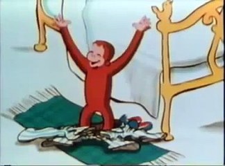 Curious George Makes a Pizza Old Cartoon 1980s