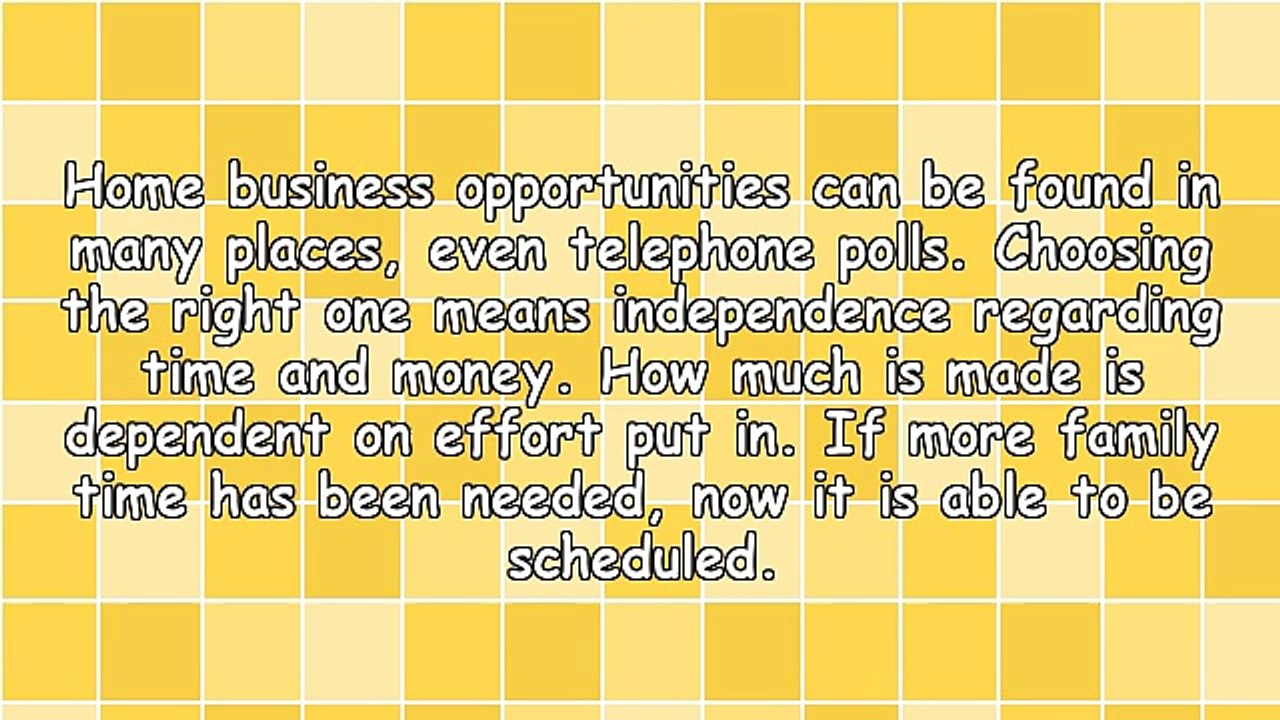Becoming Self Employed Using Home Business Opportunities