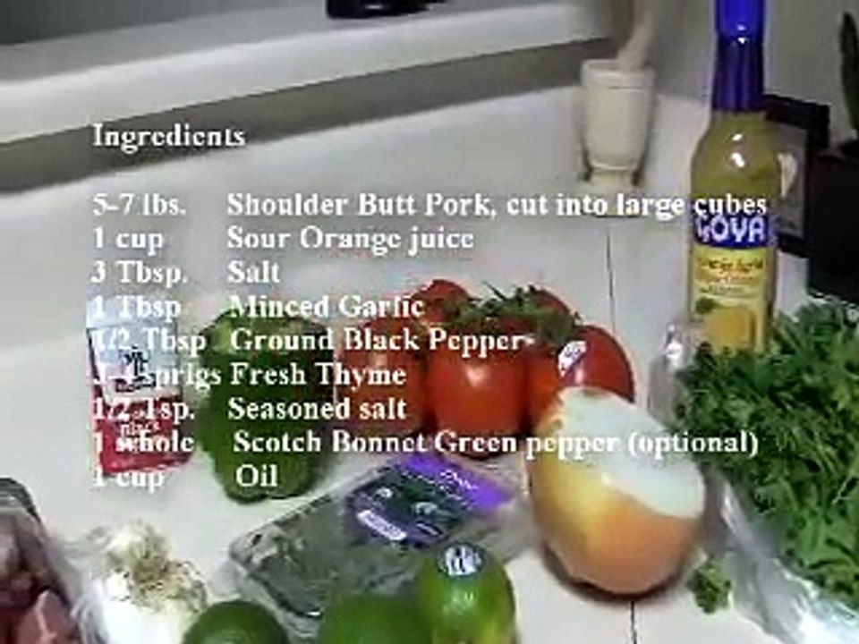Haitian Griot | Cooking Video